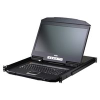 ATEN CL3716iNW ES 16-Port USB HDMI LCD KVM Konsole, ES-Layout
