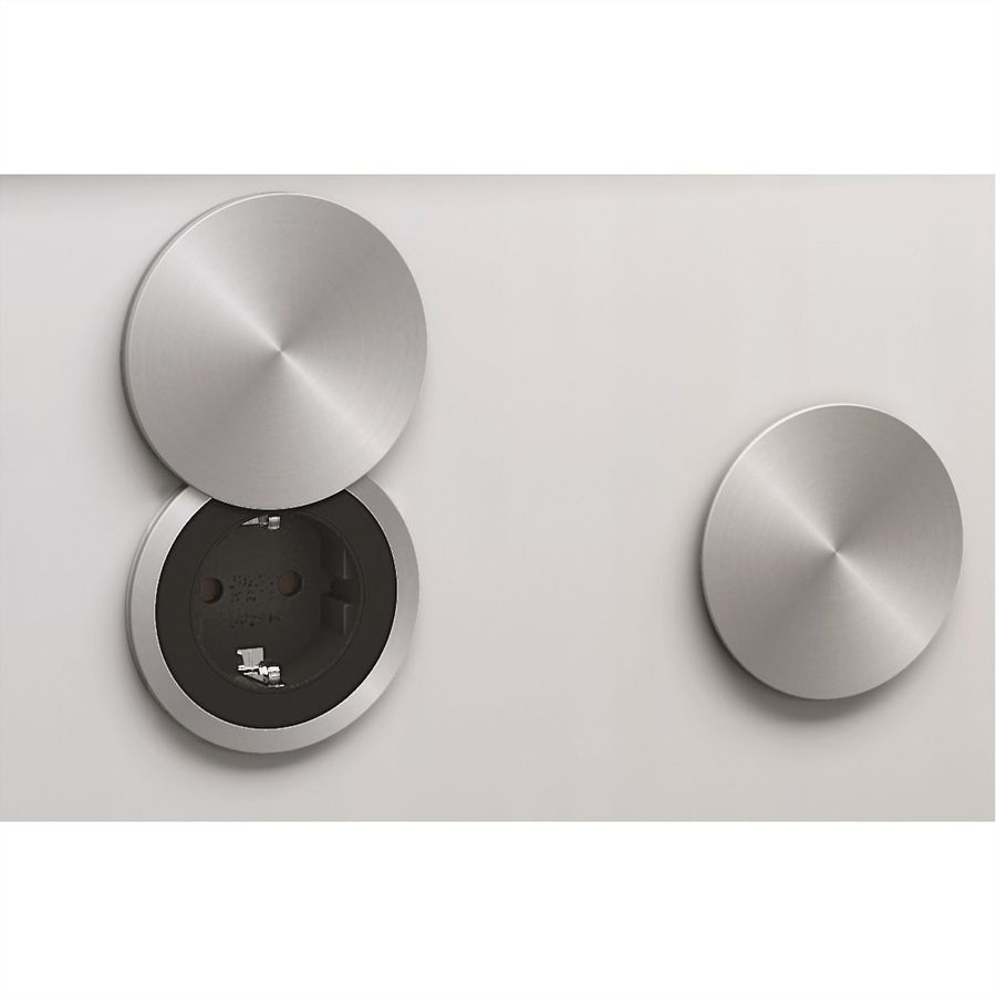 BACHMANN PIX Jeu de couvercles, argent