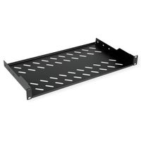 ROLINE 19" Etagère 1U, 250P 15 kg noir