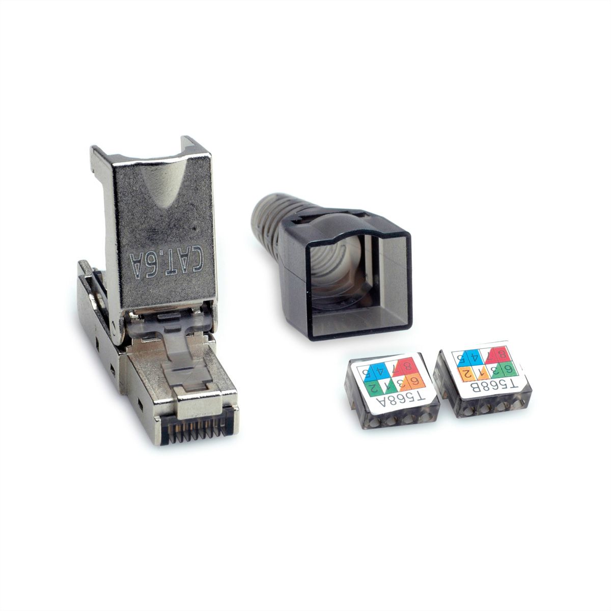 VALUE Connecteur RJ-45 à confectionner Cat.6A (Classe EA), STP
