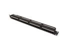 VALUE Panneau de brassage Cat.6A (Classe EA) 19", 24 ports, UTP, noir