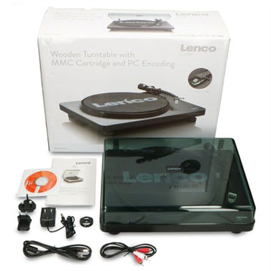 Lenco Platine vinyle L-30BK, Noir