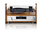 Lenco Hi-Fi Anlage MC-160WD holzfarben, TT, DAB, FM Radio, BT