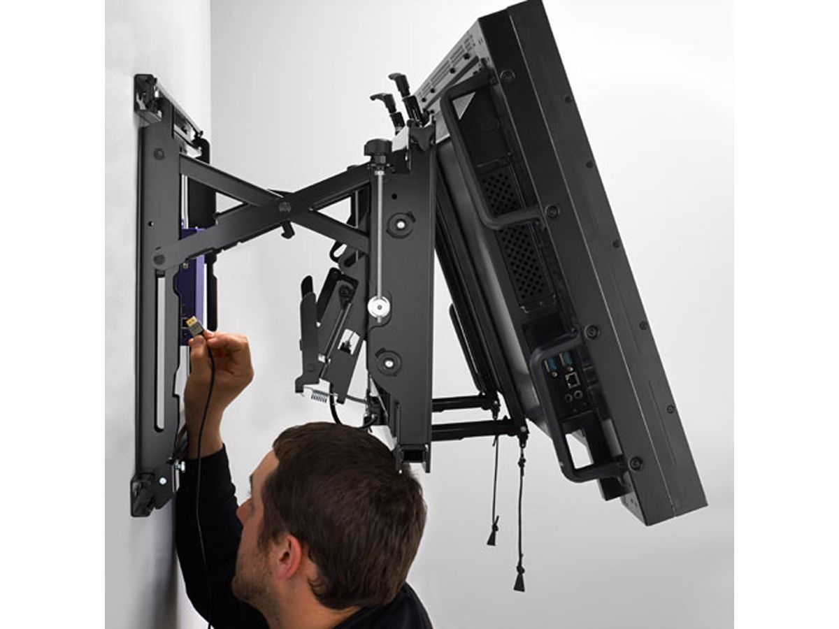 Chief Video Wall Halterung LVS1U , Montagesystem in Landscape mit Schienen