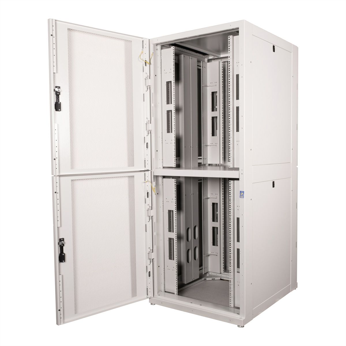 ROLINE Armoire de colocation 42U 800x1000mm, 2 compartiments, gris