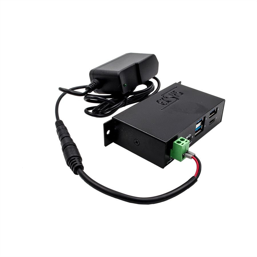 EXSYS EX-K1110 DC-Jack Kabel für Terminal Block, schwarz