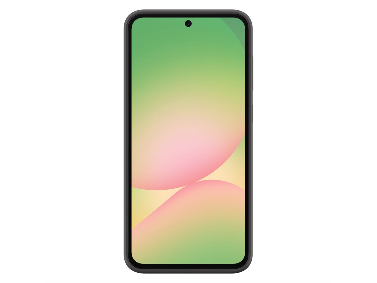 Samsung Schutzhülle Galaxy A56, Silicone Case, schwarz, schwarz