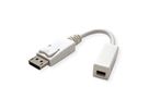 ROLINE Adaptateur DisplayPort, DP M-Mini DP F