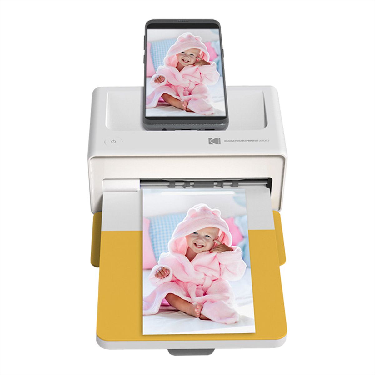 Kodak Printer Dock Blutooth + 10Paper, Yellow