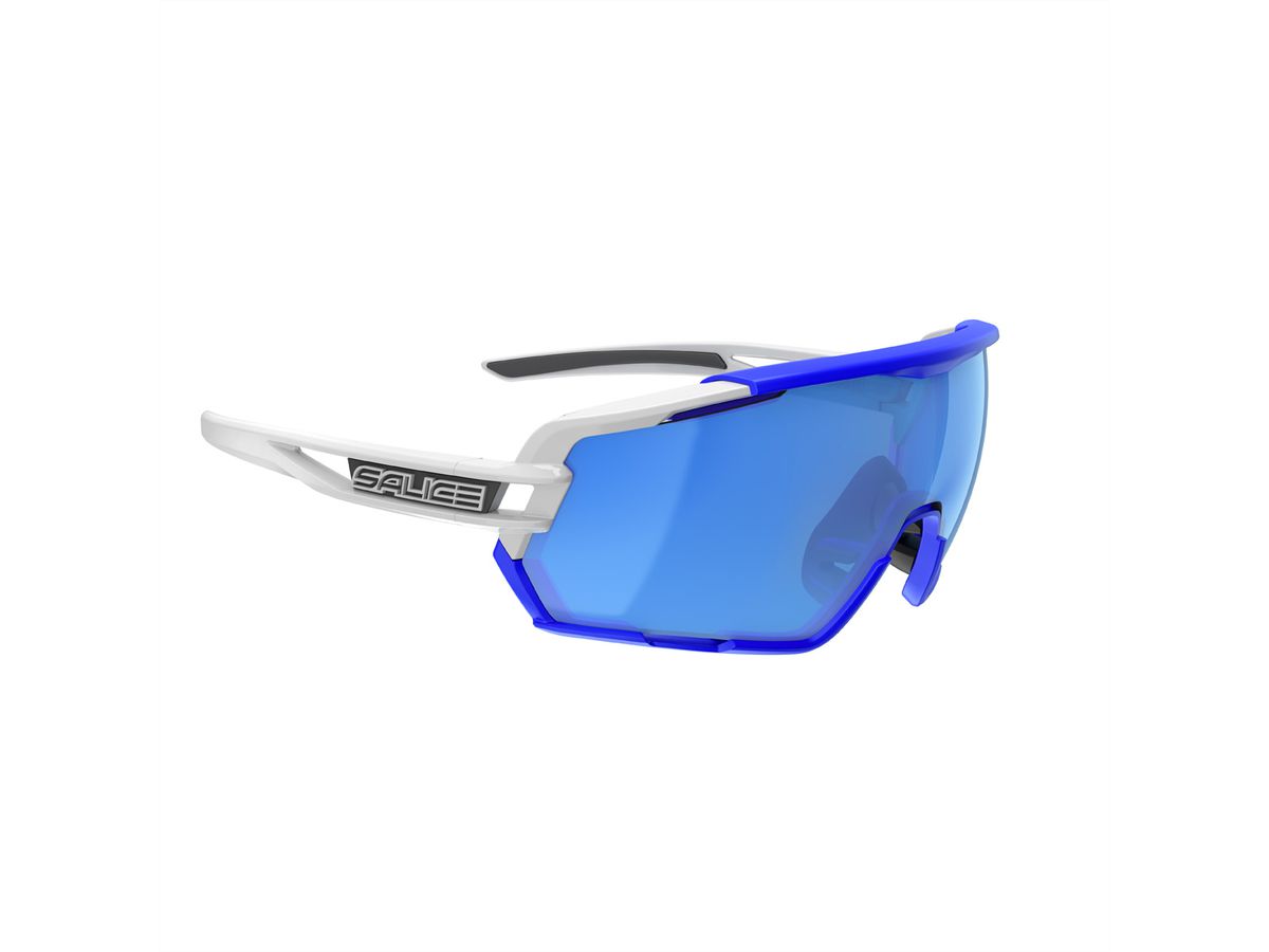 Salice Occhiali Lunettes de sports 020RW, White-Blue / RW Blue