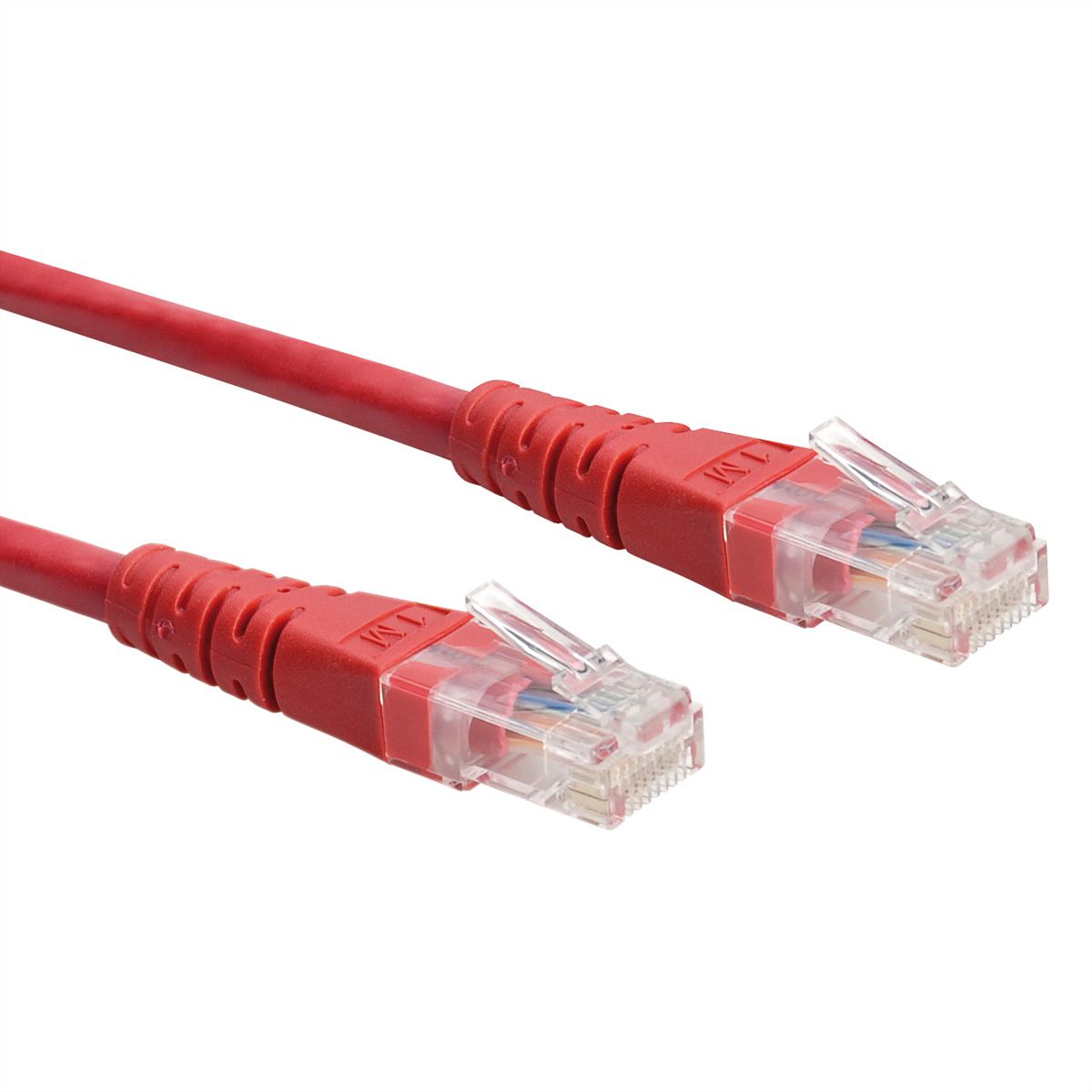 Cordon ROLINE Cat.6 (Classe E) UTP, rouge, 2 m