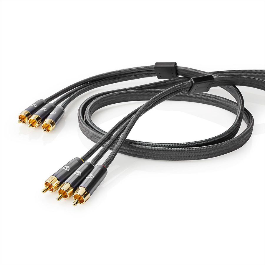 Nedis CROLINE Câble 3,5mm / 2x RCA M, 2 m