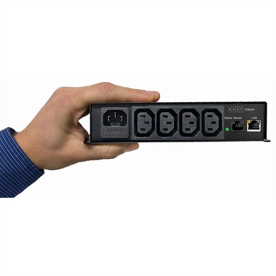 GUDE 1141-1 PDU à 4 circuits avec mesure et surveillance