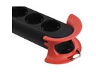 BACHMANN HOOK Indoor 5x contact de protection, plastique, avec interrupteur, 1x16A 5p400V 3Pol. Fuse, 5 m