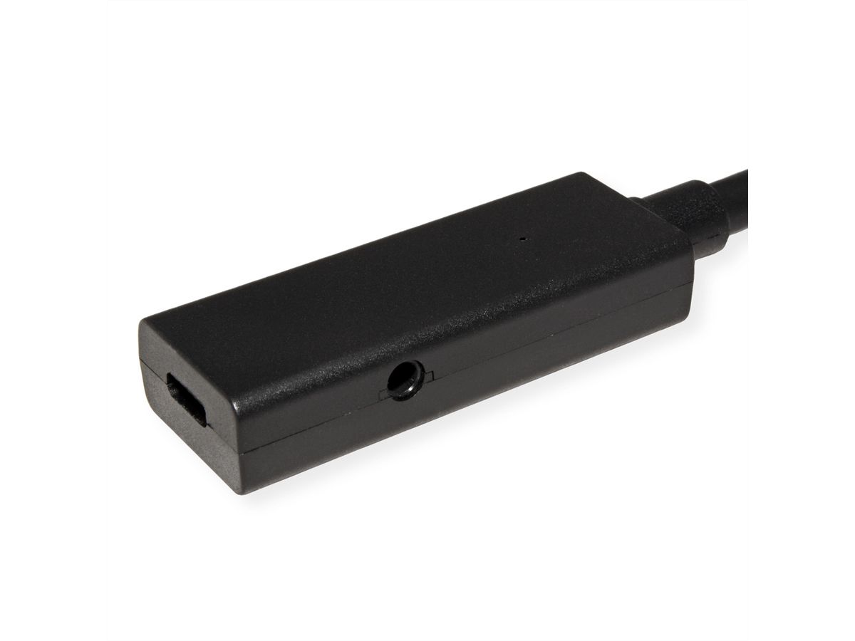 ROLINE USB 3.2 Gen 2 Repeater Kabel, USB C-C, ST/BU, 5 m