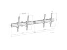 Hagor Wandhalterung CPS Wall 2x55-65"