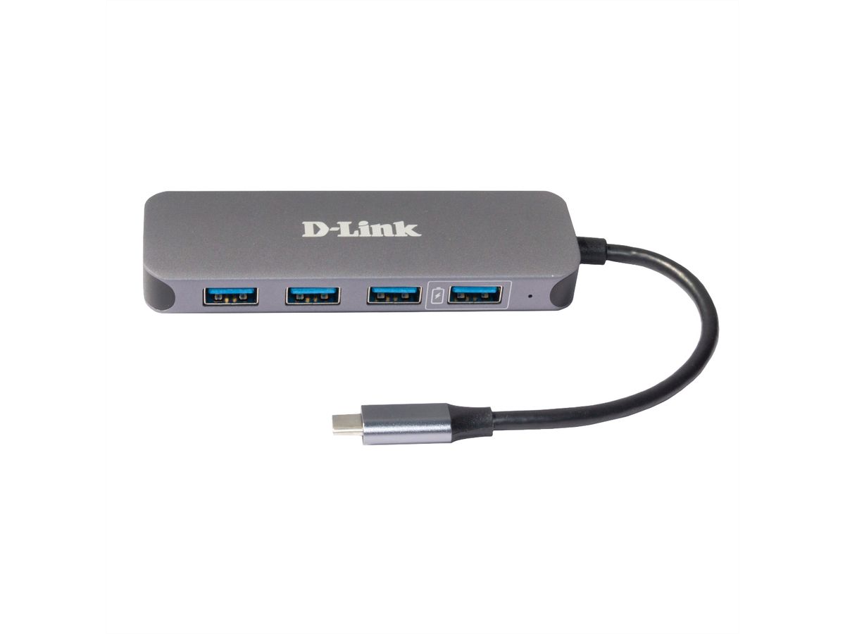 D-Link DUB-2340 Hub USB-C vers USB 4 port avec Power Delivery