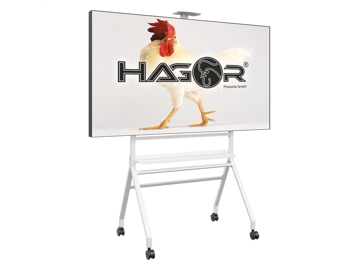 Hagor Flip Stand Scandio 75"  85", weiß