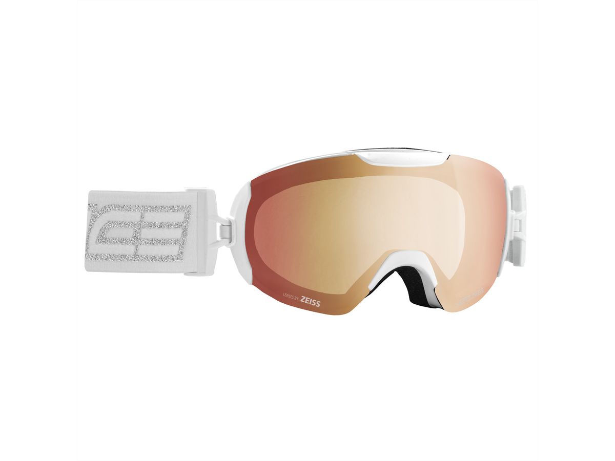 Salice Occhiali Skibrille 604DARWF, White / Darw Silver