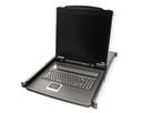 ATEN CL1308N KVM-Switch, 48cm TFT, VGA, PS/2-USB, 8 Port, US-Layout
