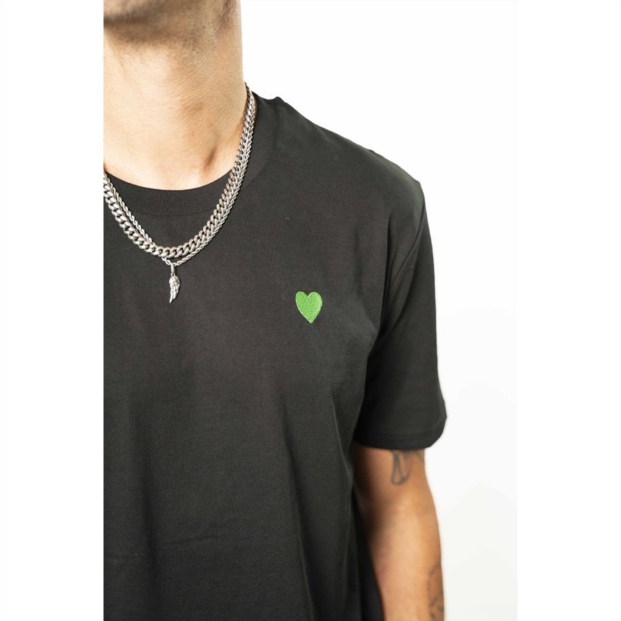 jan SEVEN dettwlyer Shirt Heart (Unisex), L