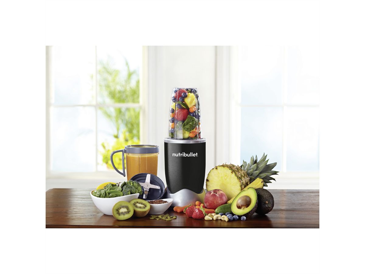 Nutribullet l'extracteur de nutrition 900W, noir, 12-pièces