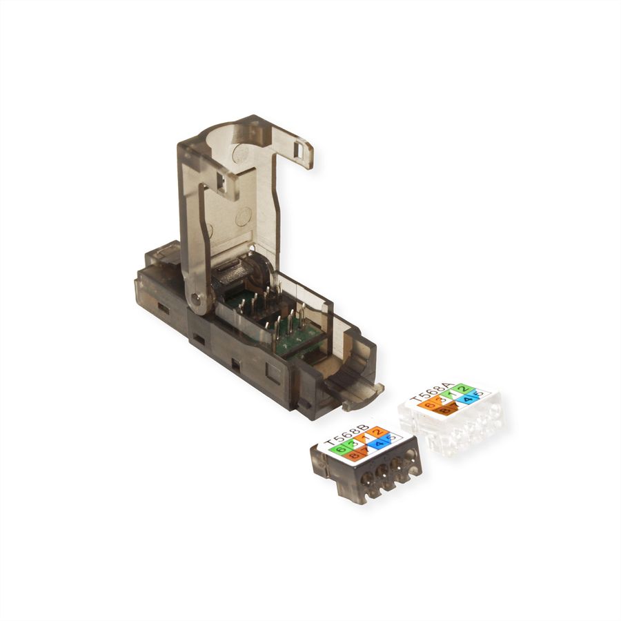 VALUE Connecteur RJ-45 à confectionner Cat.6A (Classe EA), UTP