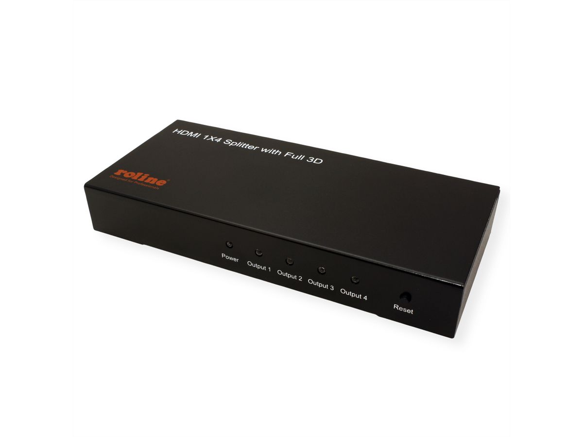 ROLINE HDMI Video-Splitter, 4fach