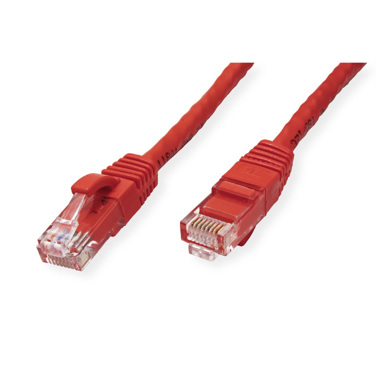 Cordon VALUE Cat.6A (Classe EA) / 10 Gigabit UTP, rouge, 0,3 m