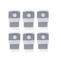 Roborock sac à poussière pack de 6, Q7+, Q7 Max+, Q5+, S7 MaxV Ultra, S7 Pro Ultra, S8 Pro Ultra, S8+, Q8 Max+, Q5 Pro+, S7 Max Ultra, Q5 Max+