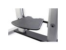 ROLINE LCD-/TV-Rollständer, 60-100 Zoll, bis 100 kg, silberfarben
