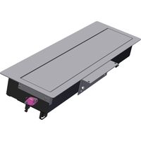 BACHMANN TOP FRAME sur table Unsym 8x RAL9006 boîtier sw