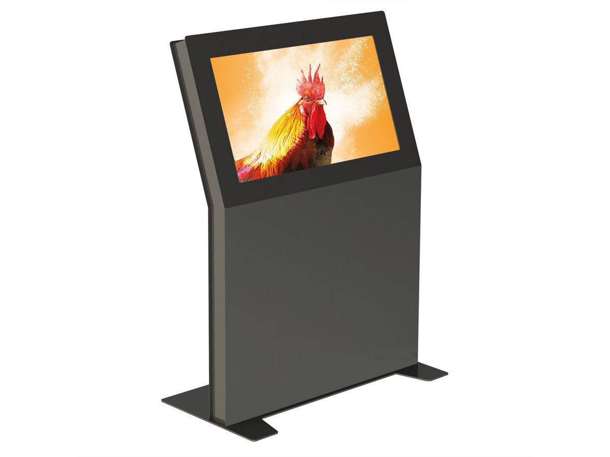 vis-it Welcome, Indoorstele, RAL 7016 Anthrazitgrau
