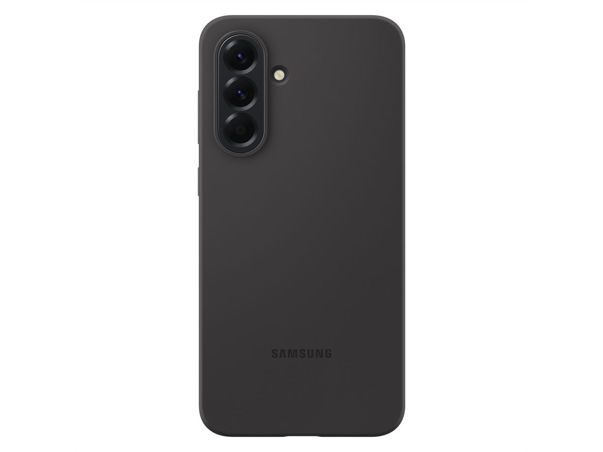 Samsung Schutzhülle Galaxy A56, Silicone Case, schwarz, schwarz