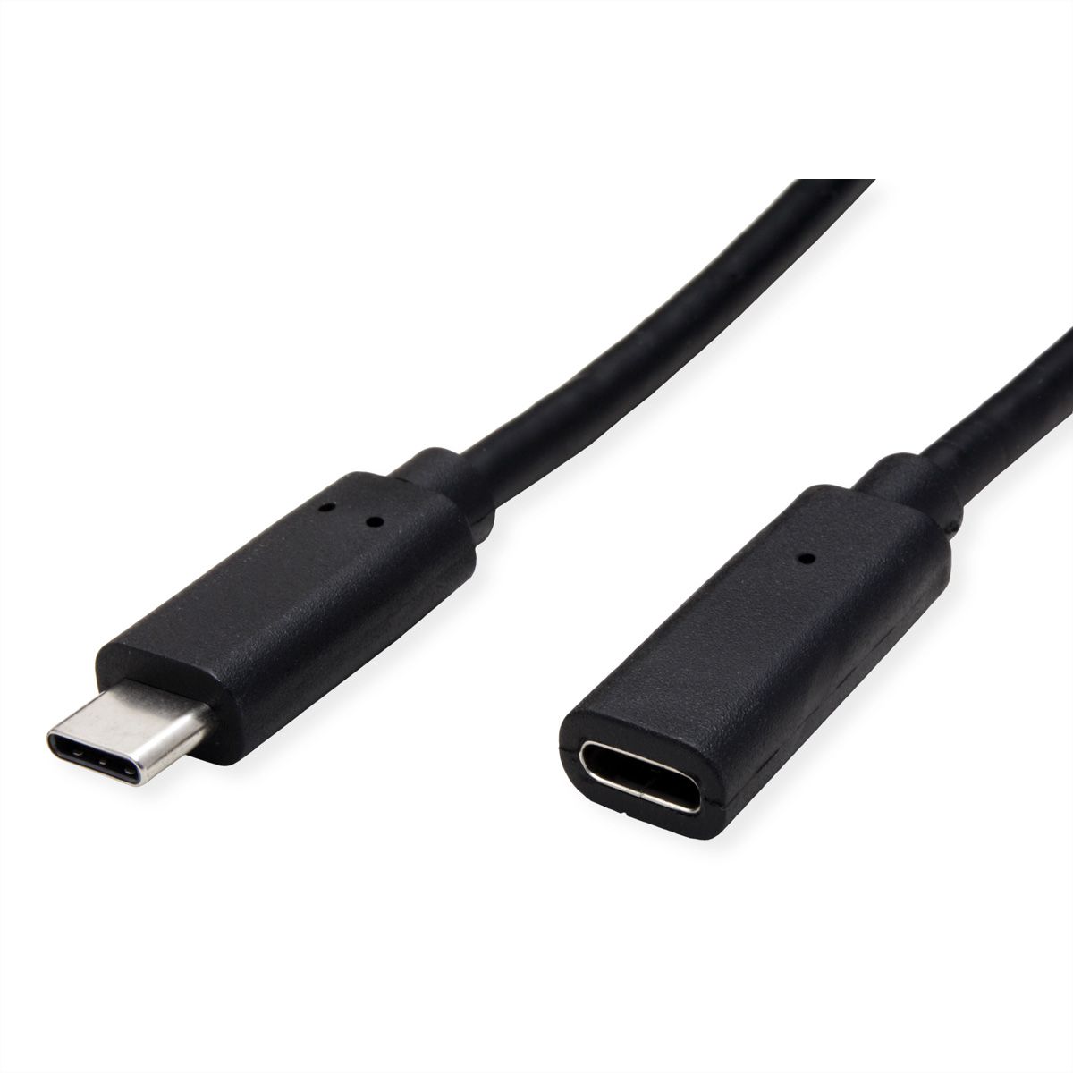 VALUE Câble d'extension vidéo USB typeC (DP Alt Mode) C-C, M/F, noir, 1,5 m