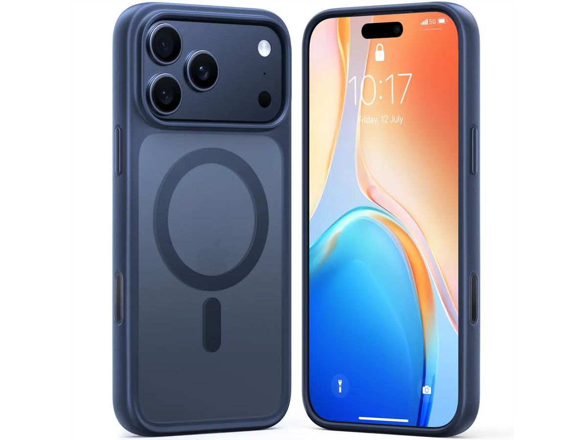 Torras Guardian Case , iPhone 15 Pro Max, MagSafe, bleu