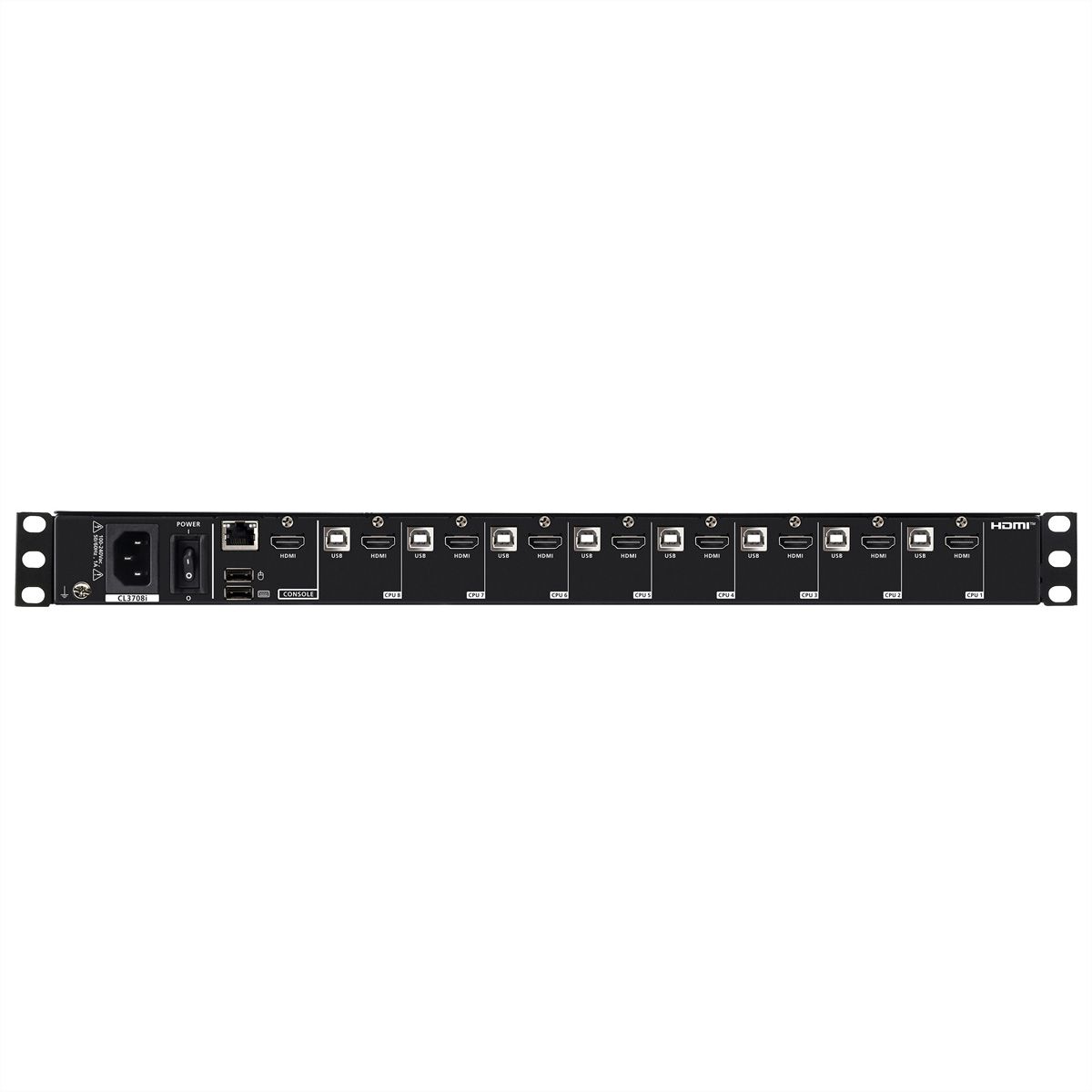 ATEN CL3708iNW Console D WideScreen FHD sur IP Switch 8 ports USB HDMI, DE-Layout