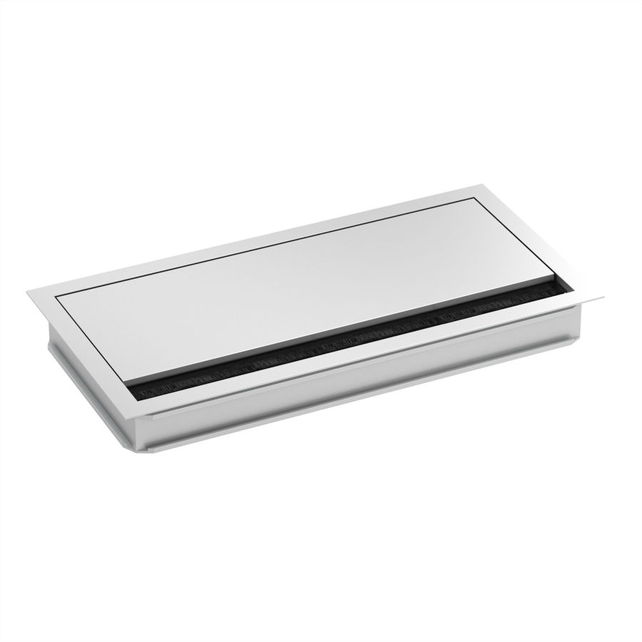 BACHMANN LOOP SQUARE Passe-câbles, argent