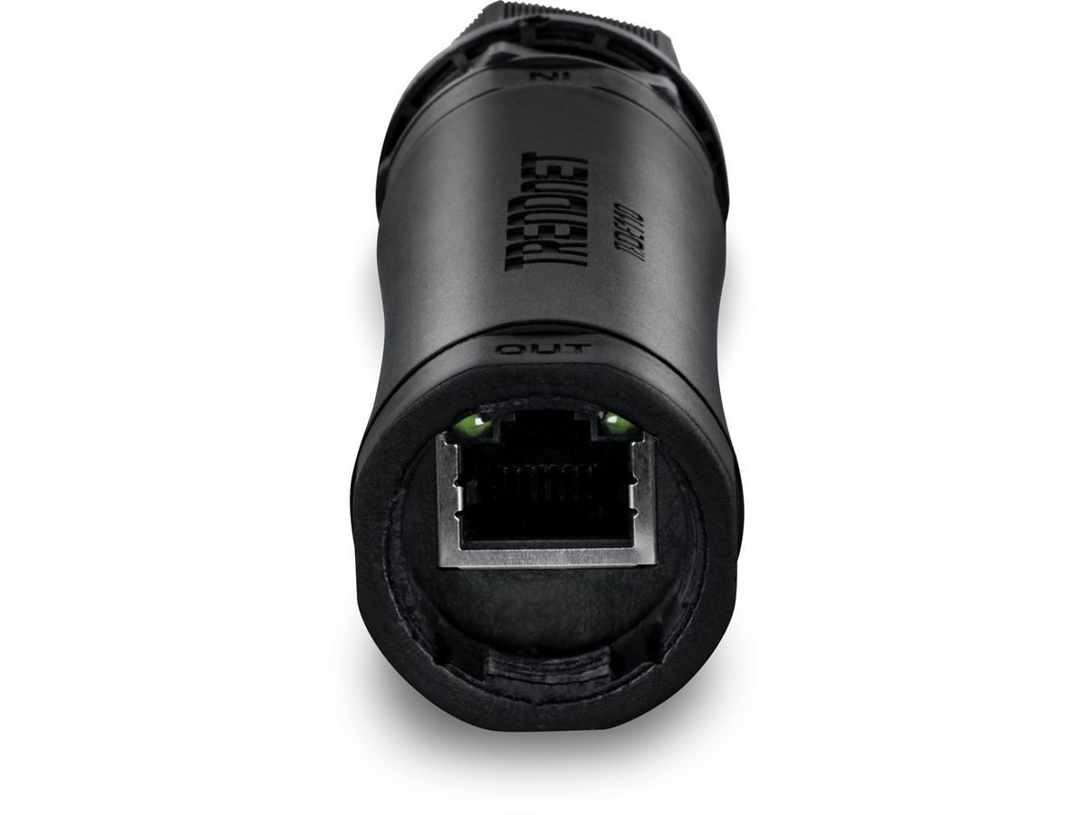 TRENDnet TI-OE110 PoE+ Industrial Extender Waterproof Gigabit