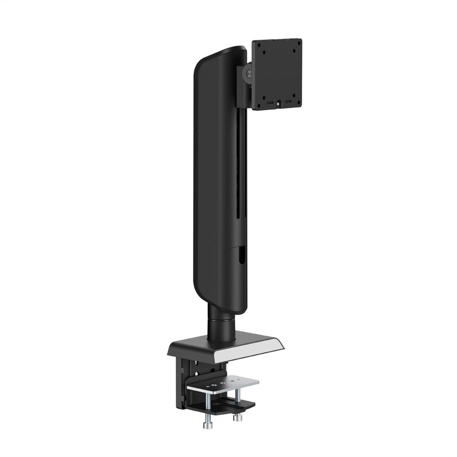 VALUE Schwerlast-LCD-Arm, freistehend, höhenverstellbar, 17-49 Zoll, bis 18 kg, schwarz