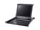 ATEN CL1000M KVM-Konsole, 43cm LCD, VGA, PS/2, CH-Layout