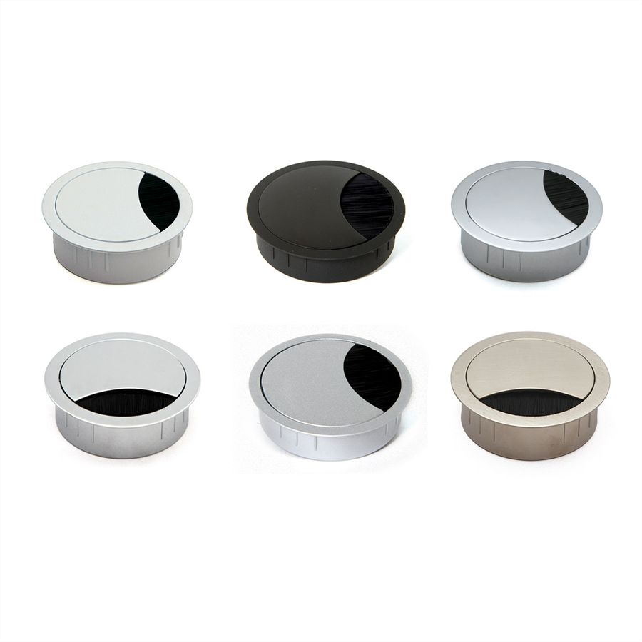 BACHMANN LOOP ROUND Passe-câbles, gris