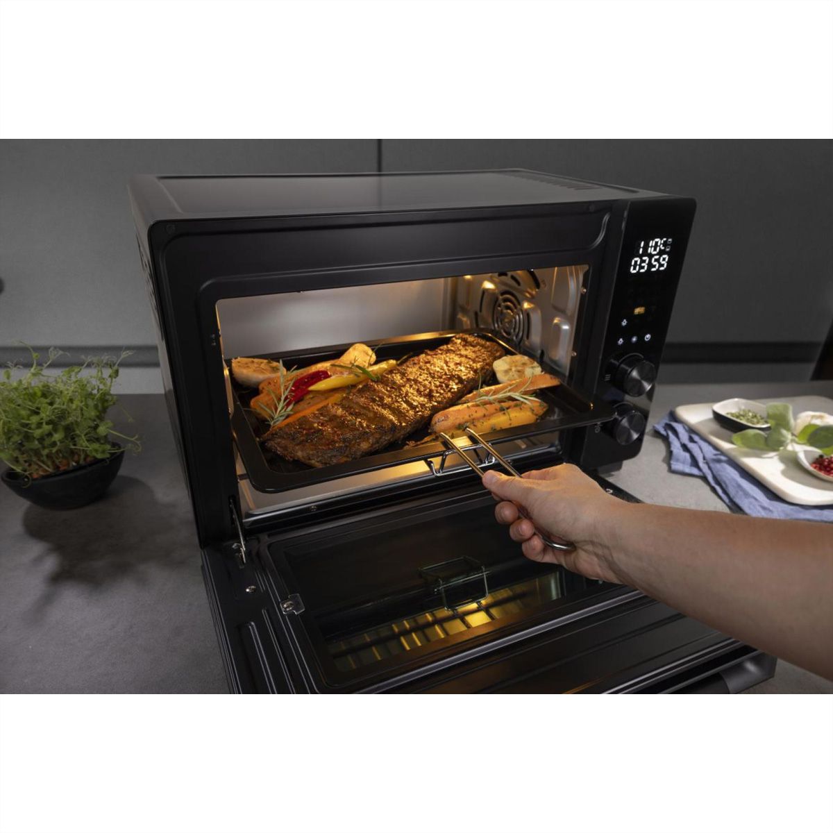 Hisense Mini Ofen HOM30AF, Mini Ofen, 30L, 1800W