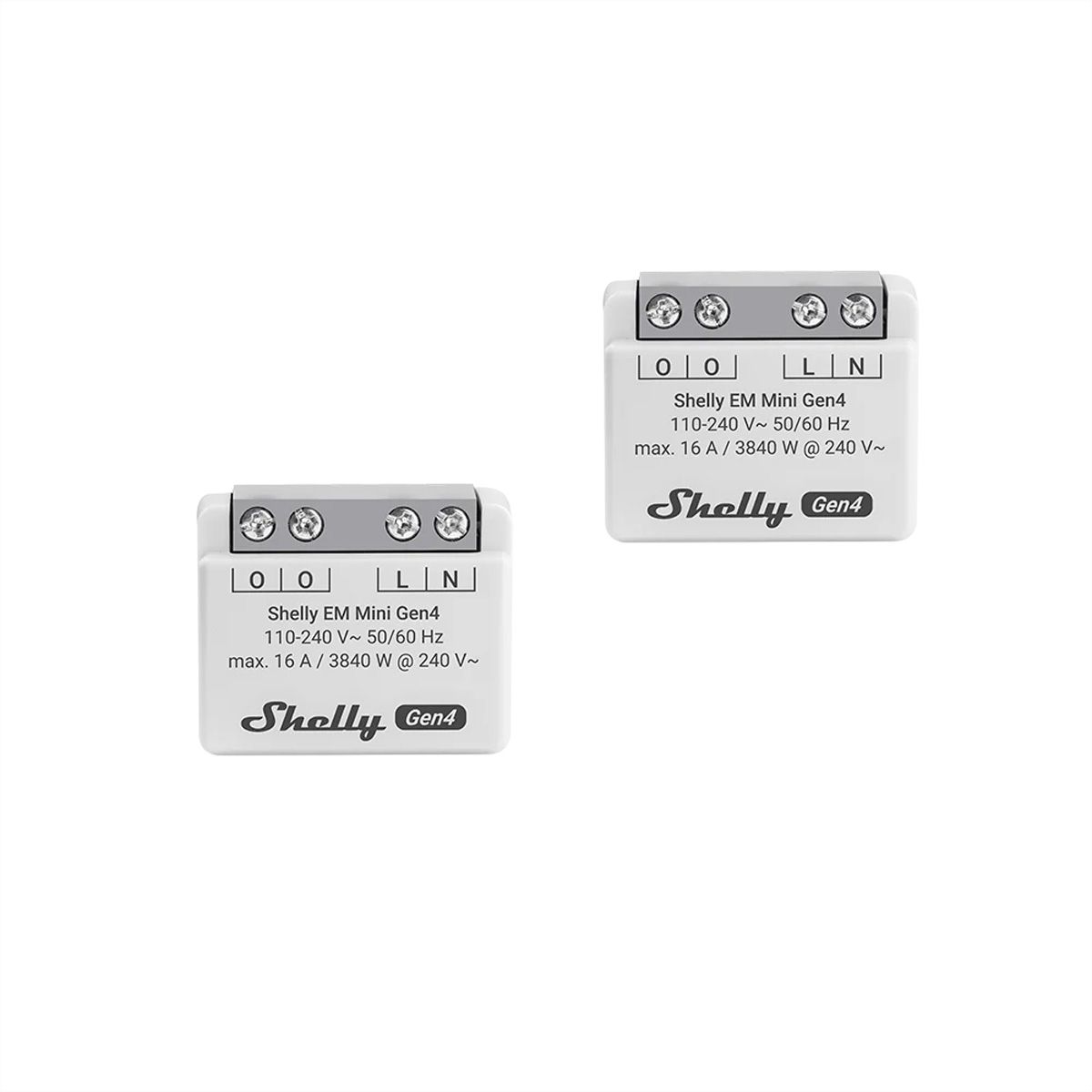 Shelly Energiemesser EM Mini Gen4 (Dual Pack)