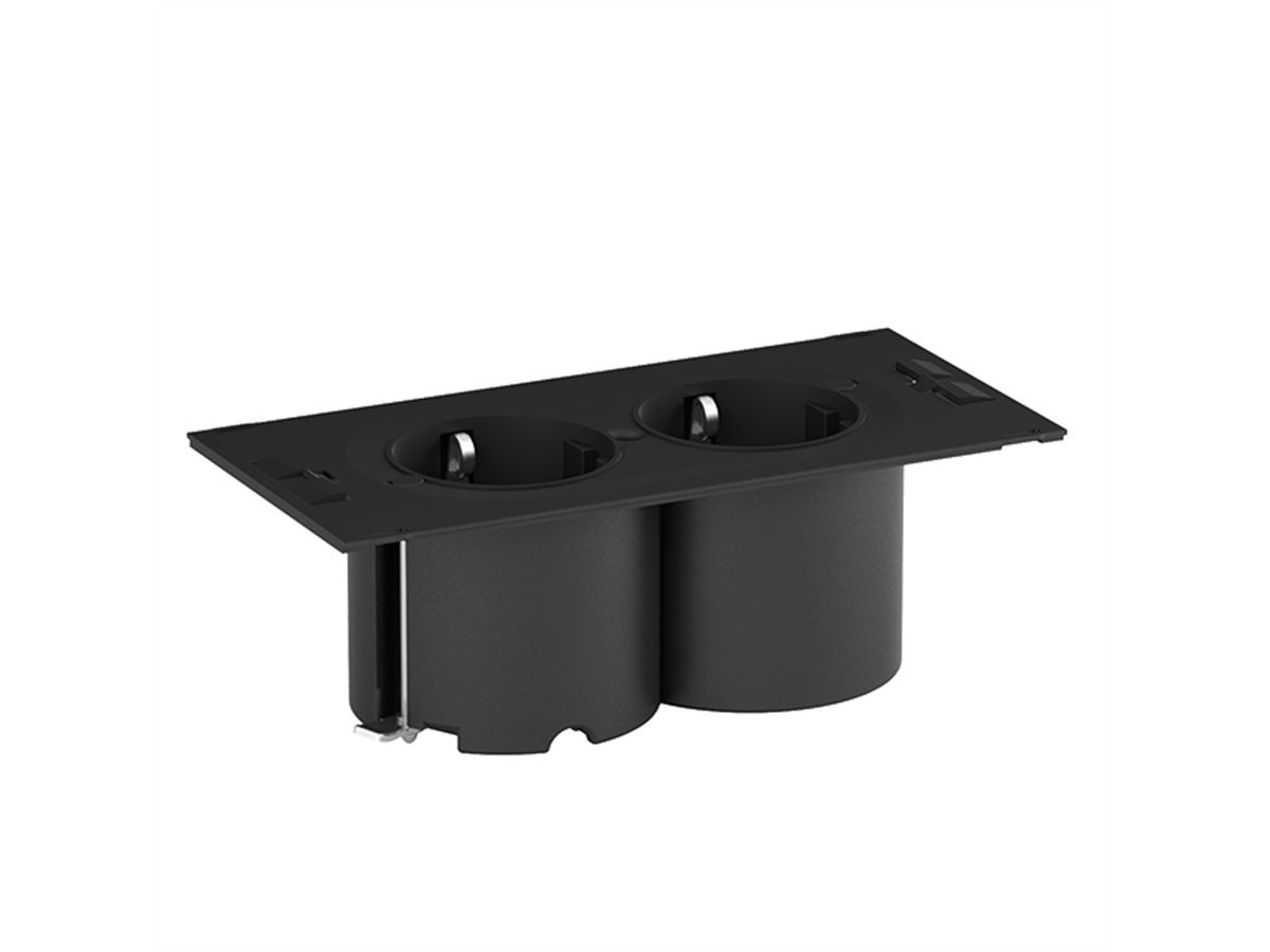 BACHMANN DUE 2xCEE7/3, noir, 2 m