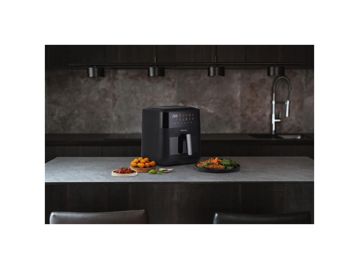 Hisense Friteuse à air chaud AF HAF2100DCD, 2100W, 7,7L