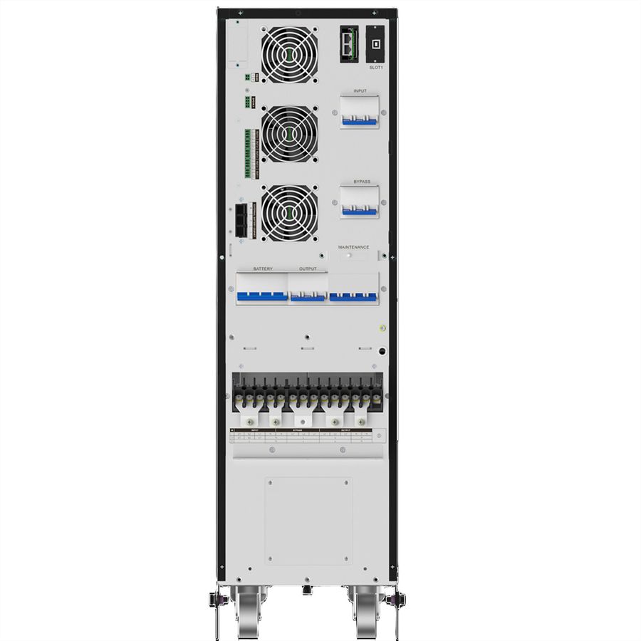 AEC IST7 20kVA - Online Tower USV –  150x 9Ah Batterien – 25 Min. Autonomie bei 100% Last, mit internen Batterien – 30x 9Ah LL & externer Batterieschrank BB5 mit 120x 9Ah LL