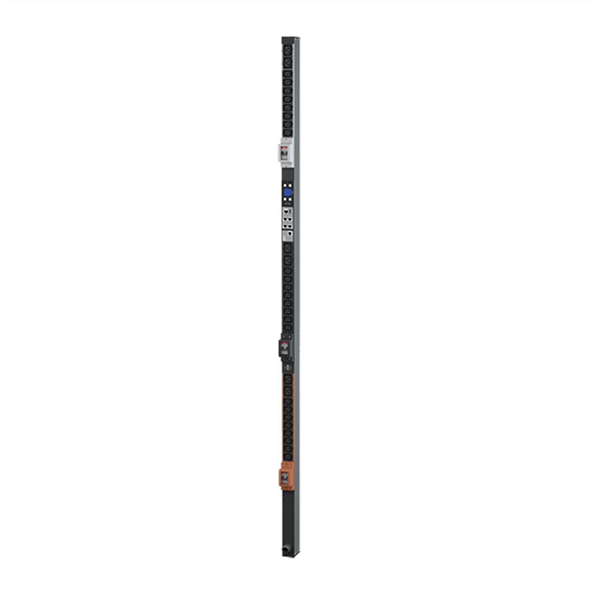 BACHMANN BN3000 3xRCM 24xC13 6xC19 6xLS, Messung p.Ph.3m H05VV-F 5G4 CEE3x32A Lan