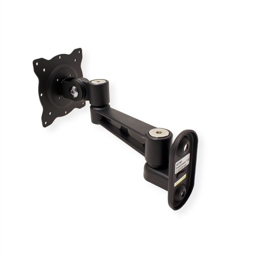 ROLINE LCD-Wandhalterung, 4 Gelenke, bis 10 kg, schwarz