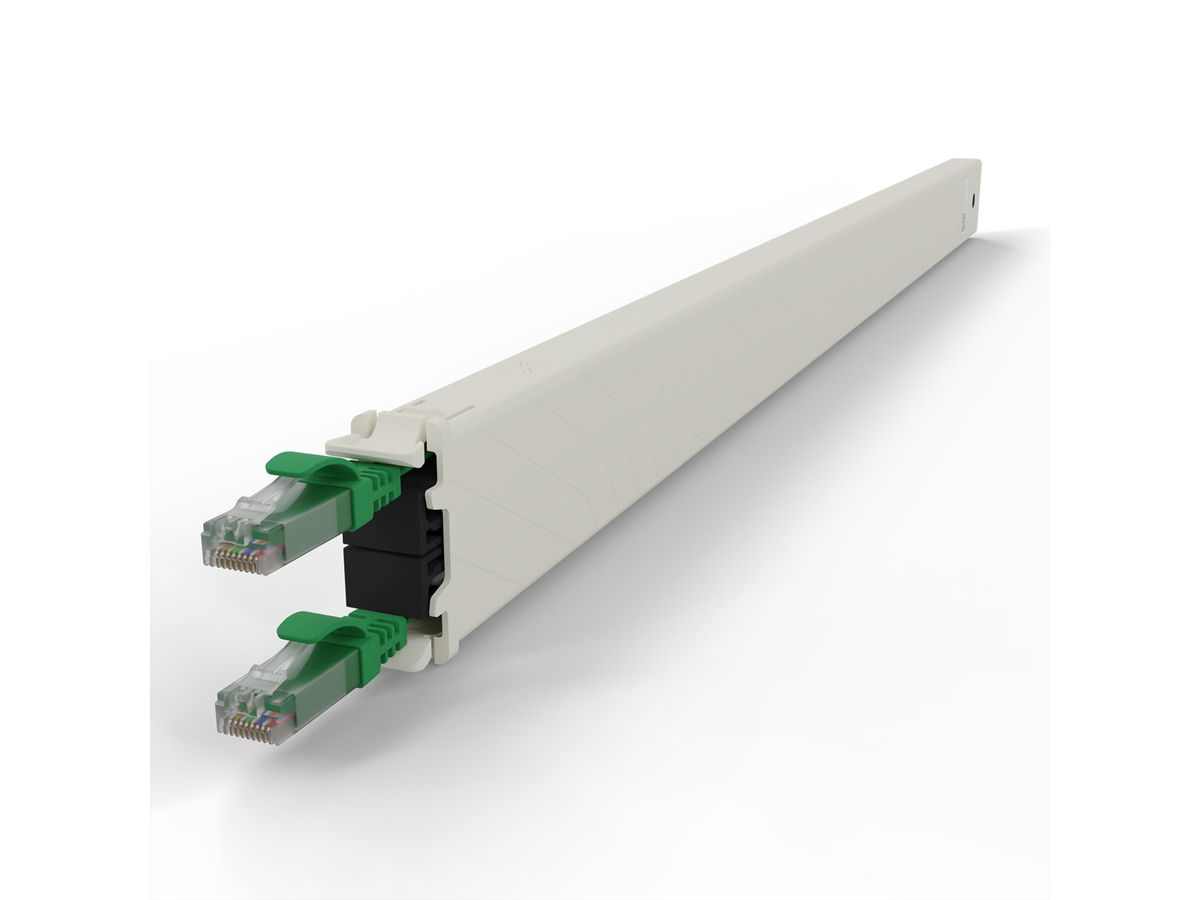 patchbox.one Cassette 30RU UTP vert Cat.6a 1,8 m